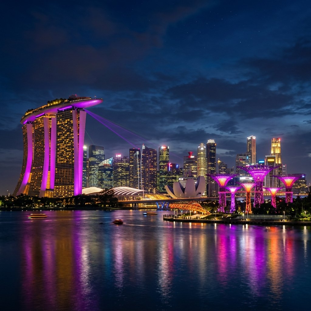 Singapore Background